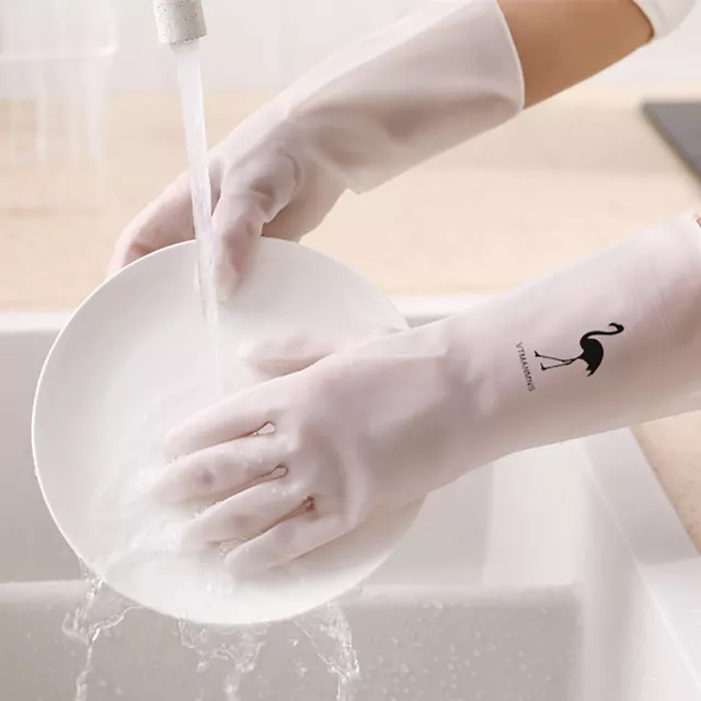 Guanti in lattice di gomma per pulizia cucina bagno domestico professionale