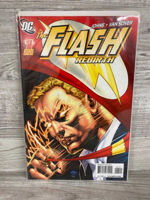 DC Comics The Flash Rebirth #1 (2009) Geoff Johns~Ethan Van Sciver Comic Book