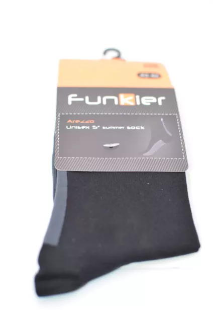 Funkier Airflow II Summer Socks 2021 43-46 Black/Grey