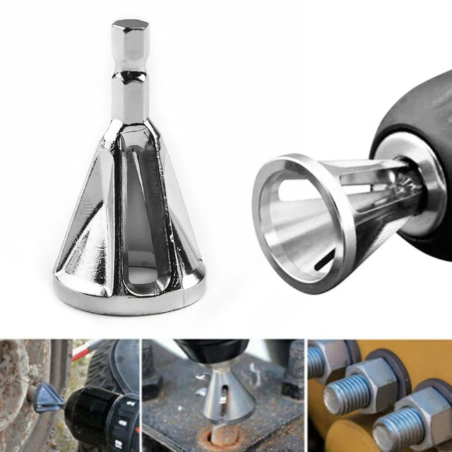 Stainless Steel Deburring  External  Chamfer Tool Bolt Nut Drill Bit Remove Burr