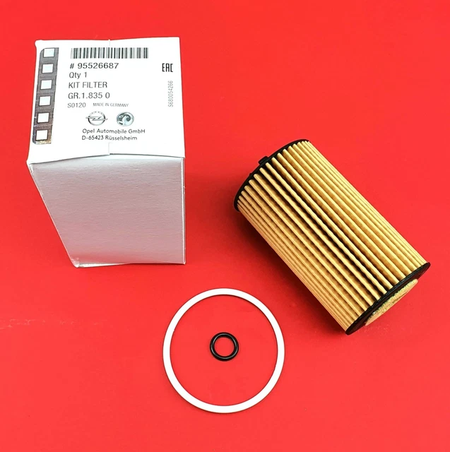 ORIGINAL OPEL GM oil filter Astra, Insignia, Zafira, Meriva 1.6 CDTi