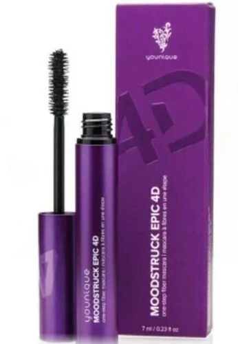 Younique Moodstruck Mascara 4D 🙂 100% NERO ORIGINALE - NUOVO DI ZECCA