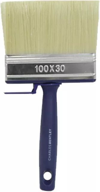 Charles Bentley Outdoor Exterior Wood Timber Garden Shed Fence Paint Brush - 4"