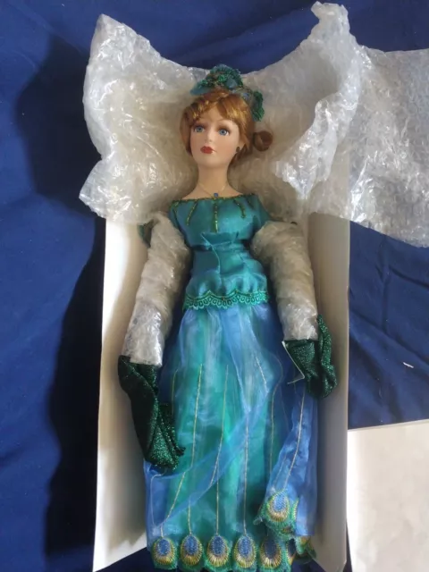 heritage signature collection porcelain doll Paris Peacock 12428