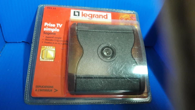 Prise TV-FM-SAT Legrand SAGANE 84329 - Neuf (peut-être Sans Emballage Scellé)