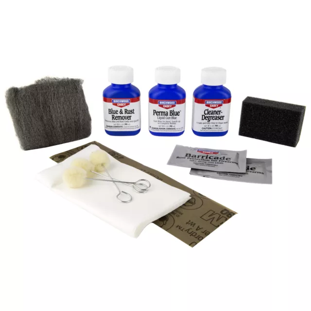 Birchwood Casey Perma Blue BC-13801 - Fast-Acting Gun Blue Kit, Non-Streak