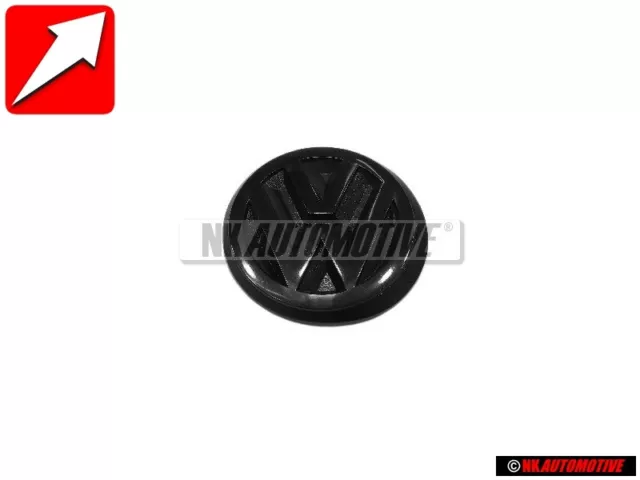 VW Zeichen Schwarz Hinten Tiguan 2 AD1 Emblem R-Line Allspace 4Motion IQ  Drive