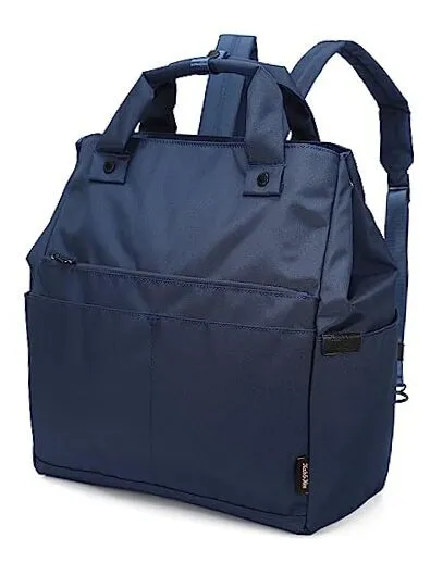 Fashion Backpack Purse for Women Convertible Backpack Tote Shoulder Bag Navy