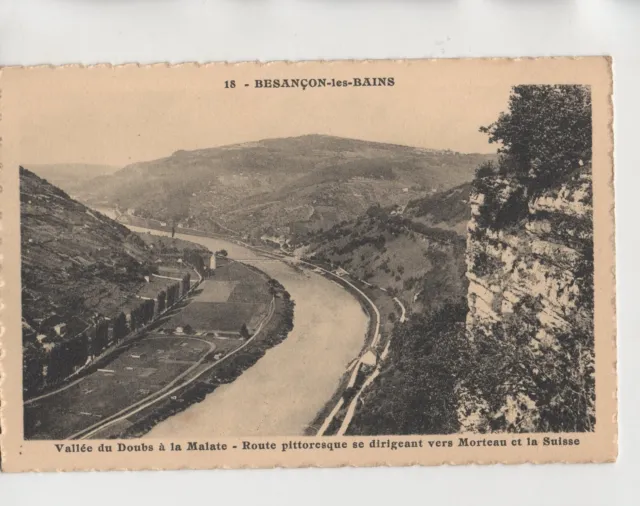 Besancon Les Bath - Valley of / The Doubs to The Malate (A6785)