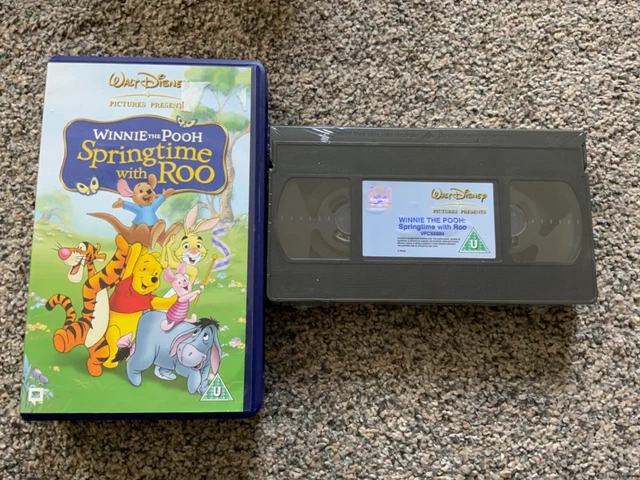Winnie The Pooh Springtime With Roo Vhs WINNIE THE POOH - Springtime With Roo (VHS, 2004) Walt Disney NEW