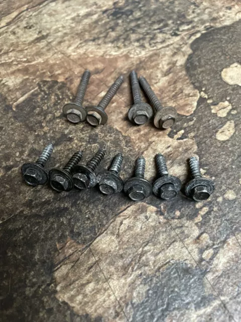 1989-92 Firebird Camaro Trans Am Upper Dash Pad Mounting Screws Hardware Set Gm