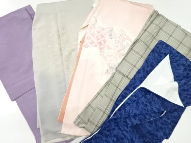 41096# Japanese Kimono / Antique Kimono / Set Of 5