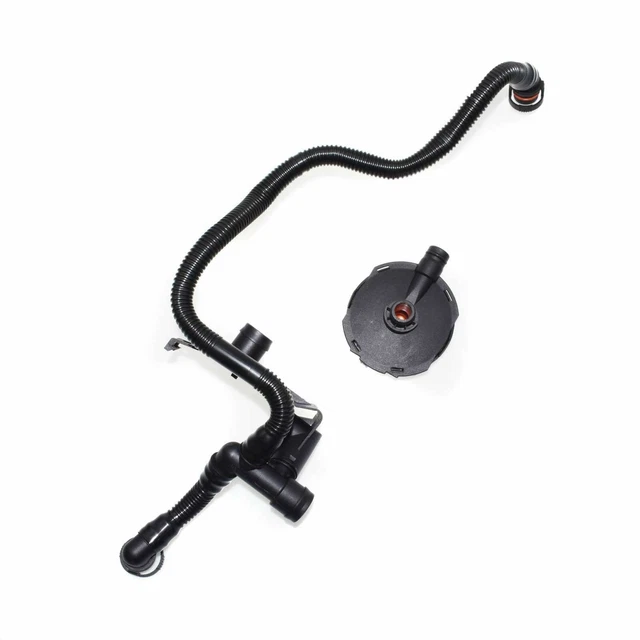NEW CRANKCASE VENT Valve & Breather PCV Vacuum Hose for Audi A4 A6