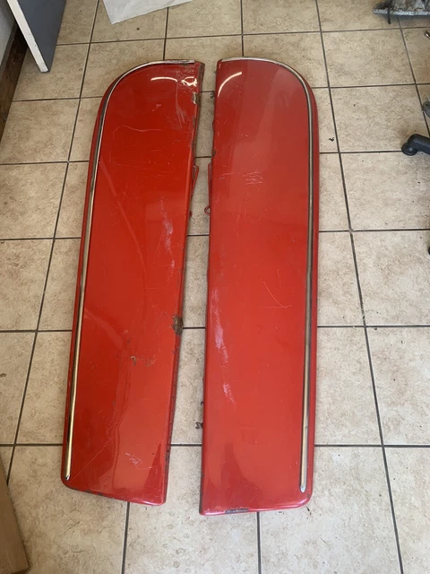 Turnpike Cruiser Rear Fender Skirts 14x60 Chevy Ford Mopar Fox Craft J18439 Turnpike Cruiser Rear Fender Skirts 14x60 Chevy Ford Mopar Fox Craft J18439