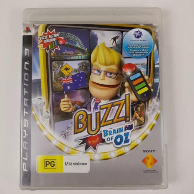 BUZZ! BRAIN OF Oz Sony PlayStation 3 PS3 Complete Game w/Manual $17.30 -  PicClick AU