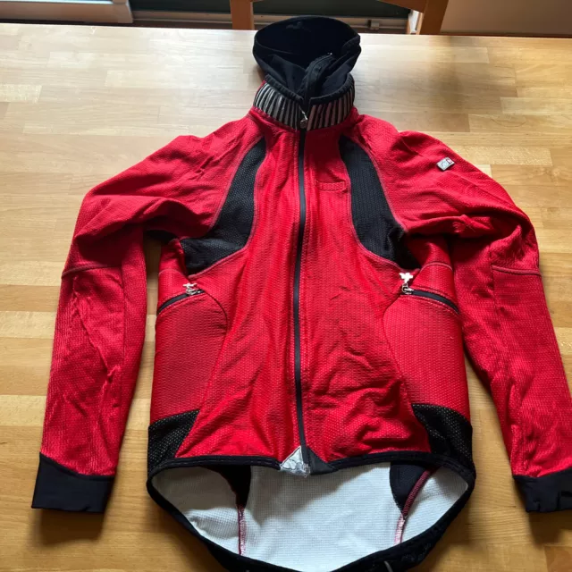 Assos Fugu Jack Winter Jacke Rot