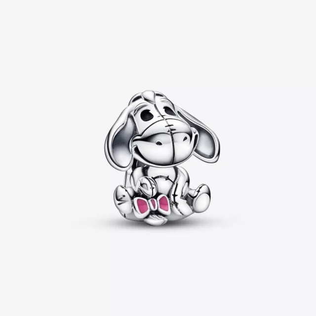 Genuine Pandora Disney Winnie The Pooh Enamel Eeyore Charm ALE 925 #792209C01