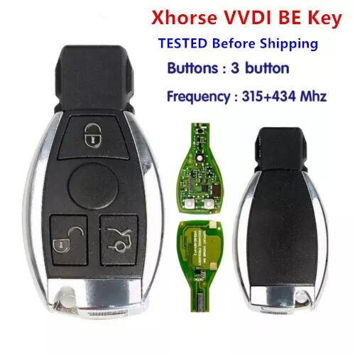 3B Xhorse VVDI BE Key Pro Improved Version Complete Remote Key for Mercedes-Benz