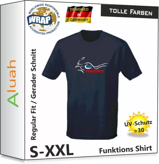 R1250GS Funktionsshirt T-Shirt für BMW Fans Motorrad Adventure Exclusive Rallye