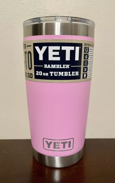 YETI Rambler 20 oz Tumbler Power Pink