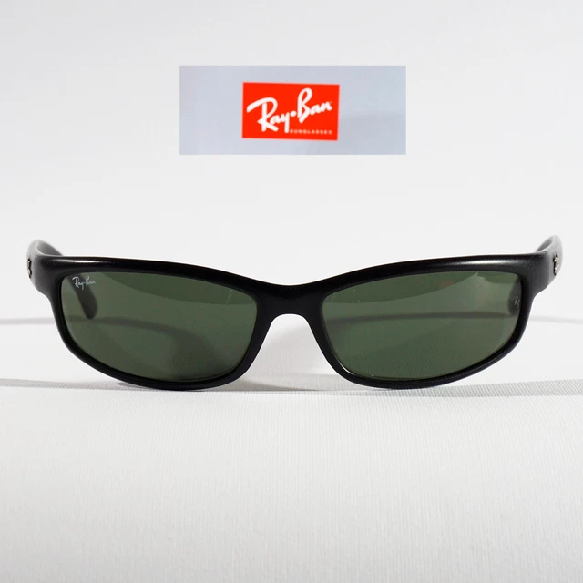 RAY BAN RB4030 Ps17 Sleek Matte Tortoise Polarized Predator Wrap Sunglasses 251.13 PicClick UK