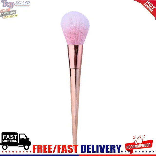 Cepillo de maquillaje profesional 200 rubor cepillo en polvo Kabuki oro rosa