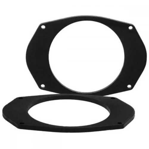 MDF Front Door 165mm 6.5" Speaker Adaptors Rings Spacers Collars for Jeep