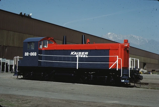 Kaiser Steel EMD NW2 Kodachrome original Kodak slide