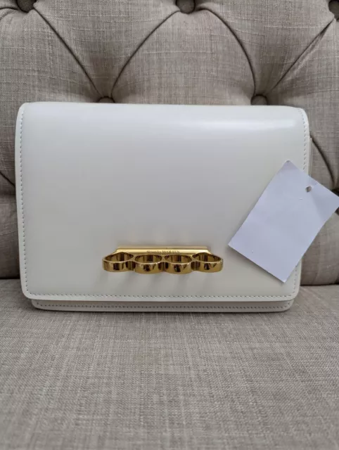 Alexander McQueen Four Ring Satchel Alexander McQueen Four Ring Satchel