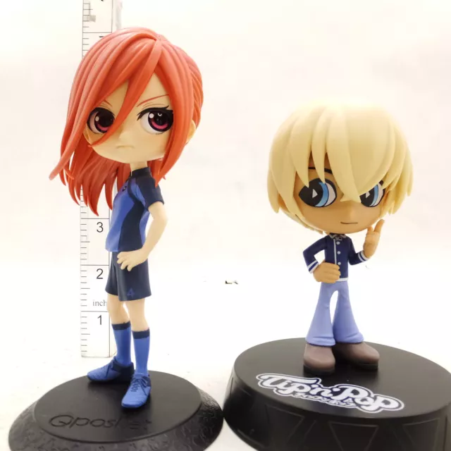 #9E8279 Japan Anime Figure Qposket Blue Lock & Detective Conan