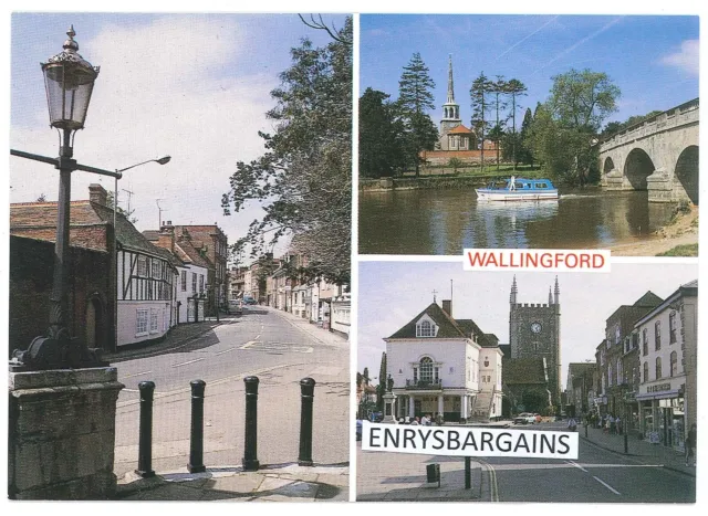 Wallingford Multi View, Oxfordshire. Postcard by Judges, No. 8912.