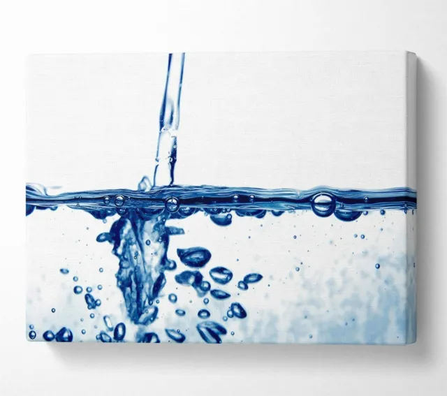 The Pattern Of Water Canvas Wall Art Home Decor Large Print