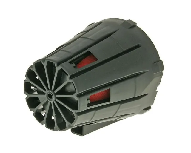 filtro de aire Vicma en caja negro recta 39-45mm para scooters, motocicletas