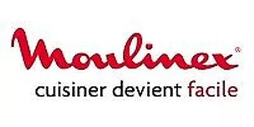 Moulinex Éminceur / Pelures Alimentaire Rouge, Acier Inoxydable, Blanc Diamètre 2