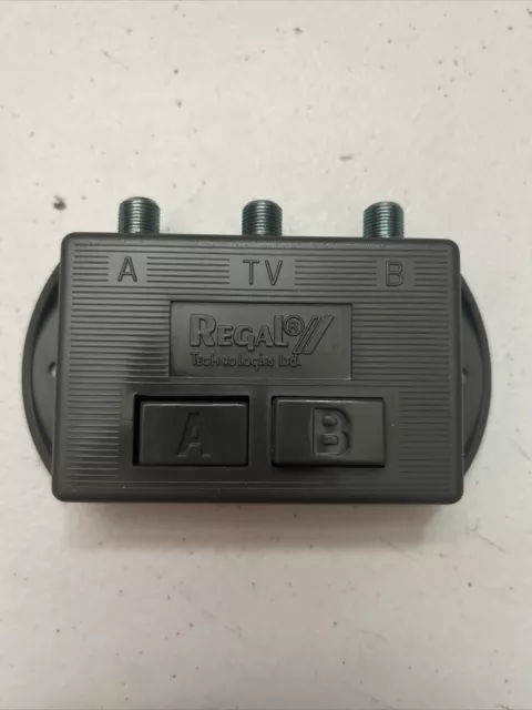 Regal Technologies Ltd - A/B TV Coaxial Switch - Antenna, Cable, Video Games Regal Technologies Ltd - A/B TV Coaxial Switch - Antenna, Cable, Video Games