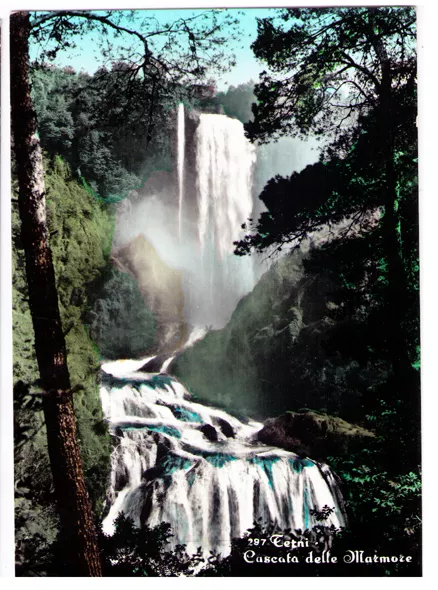 Cartolina Umbria - Terni 2115 - Cascata Delle Marmore Anni 60