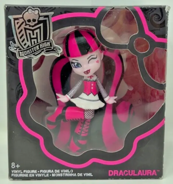Monster High 2014 Draculaura Mattel Vinyl Doll 4 Inch Tall Collectable Figure