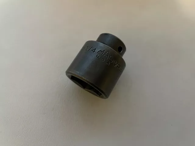 Mac Tools USA 1/2" Drive 6 Point 1-1/4" SAE Shallow Impact Socket VP406
