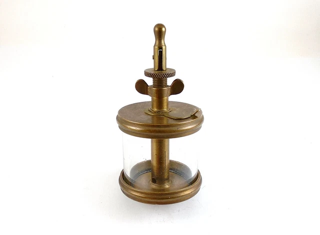 Unbranded Vintage Brass Oiler Hit Miss Gas Engine Antique Clean #2