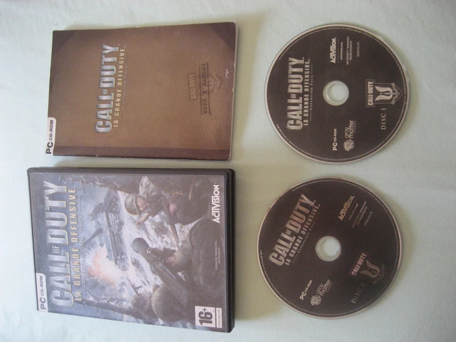 Call Of Duty : La Grande Offensive – Pack D'extension PC (2004), Complet + Notice, FR