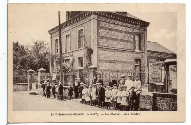 Saint-Jean-de-la-Neuville La Mairie Les Écoles (jp297)