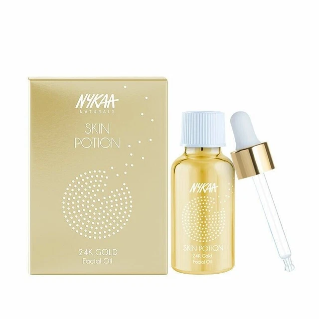 Aceite facial Nykaa Skin Potion oro 24K 30 ml