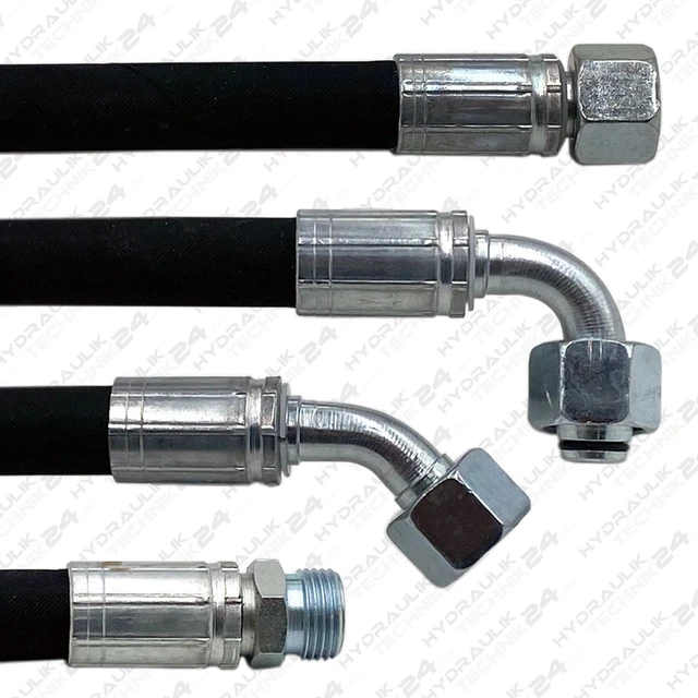 Tubo idraulico NW 38/2 42L - DKOL - CEL - collegamento e lunghezza a scelta