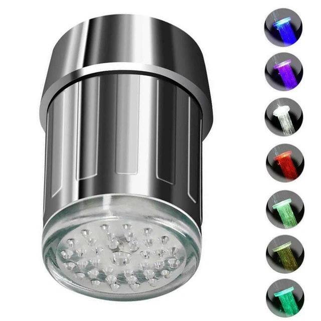 Unique Waterfall Effect with LED Tap Faucet Light Catch Everyone's Attention