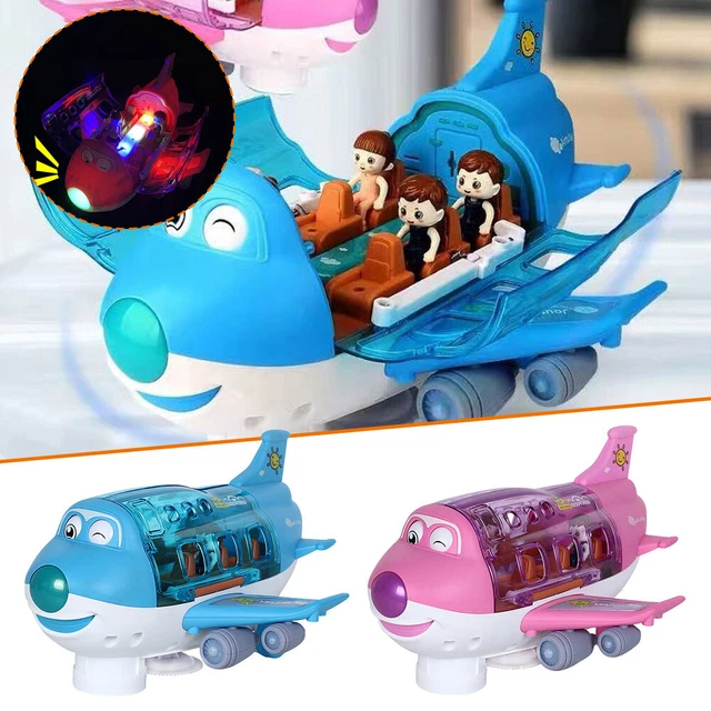 CHILDREN'S STUNT ELECTRIC Airplane Toy With Light Effect Rotating