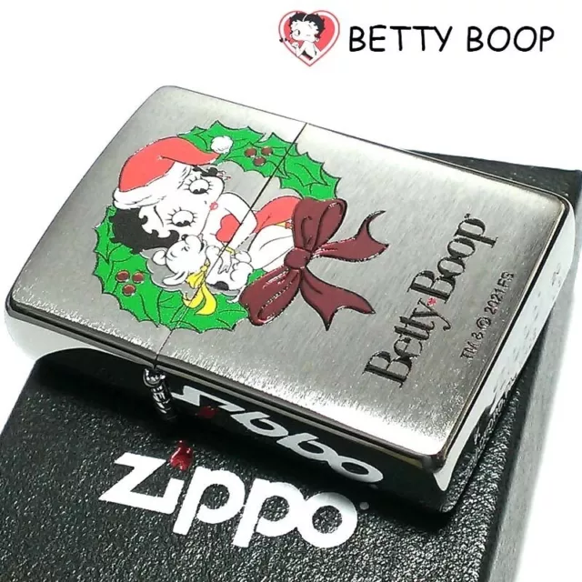 Zippo 2022 Christmas Theme Betty Boop In A Sleigh Oil Lighter with Box  Unfired | eBay
