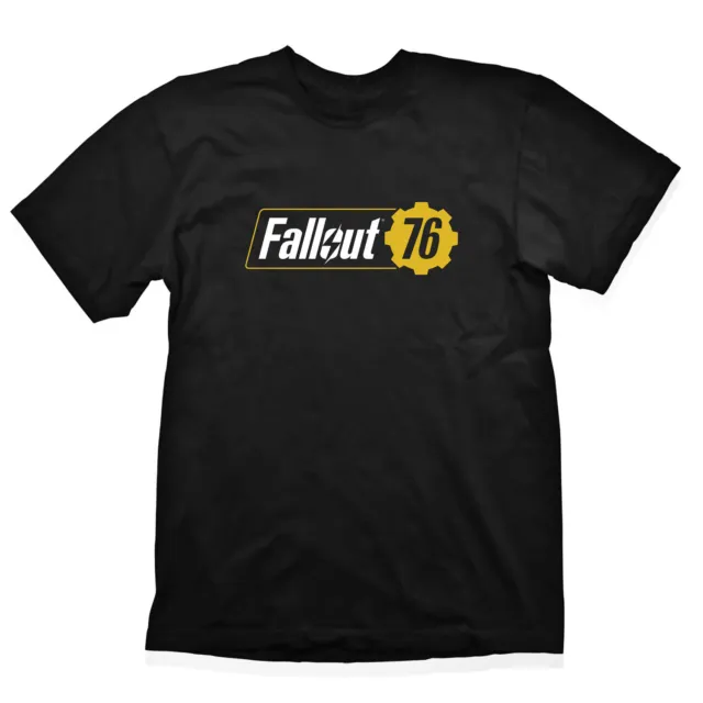Fallout 76 T-Shirt mit Logo | Schwarz | Größe: L