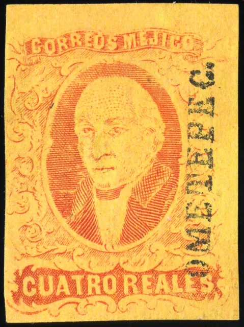 Mexico Stamps # 10 Unused VF Fresh Scott Value $200.00