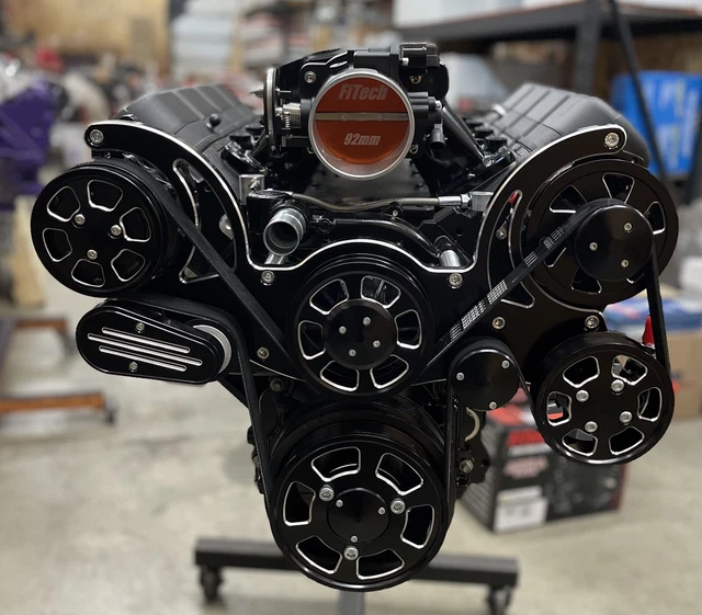 LS CHEVY LS 6.0L 510-625hp COMPLETE CRATE ENGINE PROBUILT LQ LS2 LS6 6. ...
