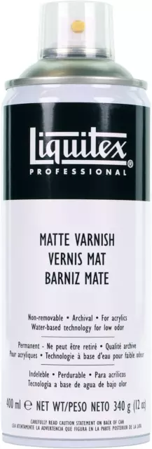 LIQUITEX Profi Matt Spray Lack 400ml ungiftig leicht langlebig